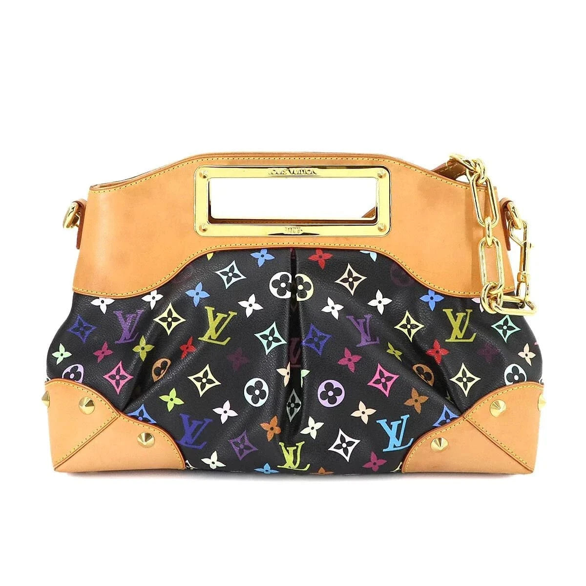 Luxury Promise Japan LOUIS VUITTON Monogram Multi Color Judy MM Hand Shoulder Bag M40256 90279066
