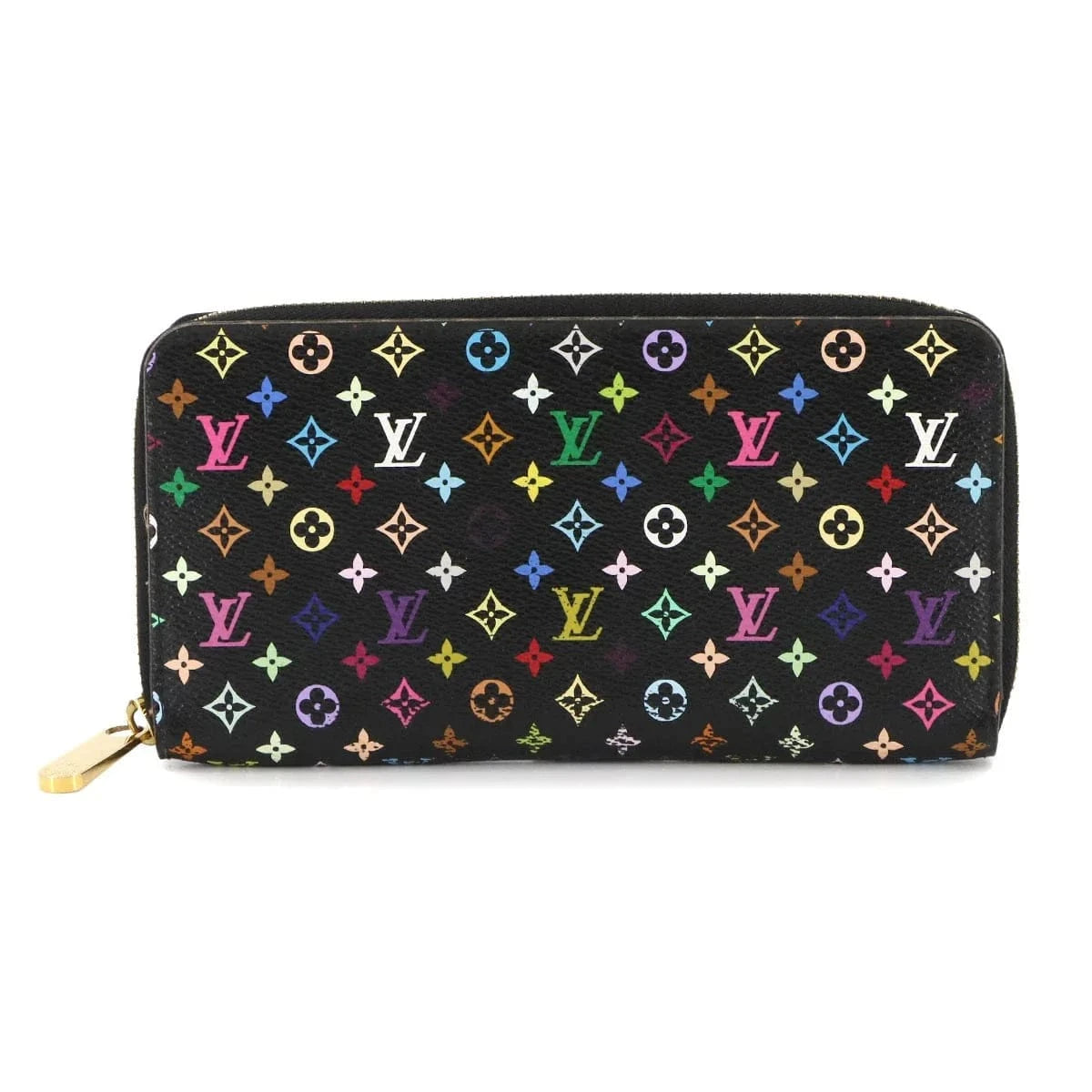 Luxury Promise Japan LOUIS VUITTON Monogram Multi Color Zippy Wallet Noir Grunard M60243 90284767