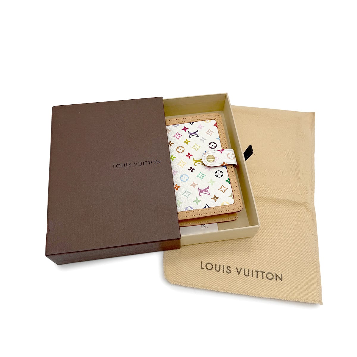 Luxury Promise Japan LOUIS VUITTON MONOGRAM MULTICOLOR PORTE MONNAIE BIET VIENNOIS WALLET M92987 90314415