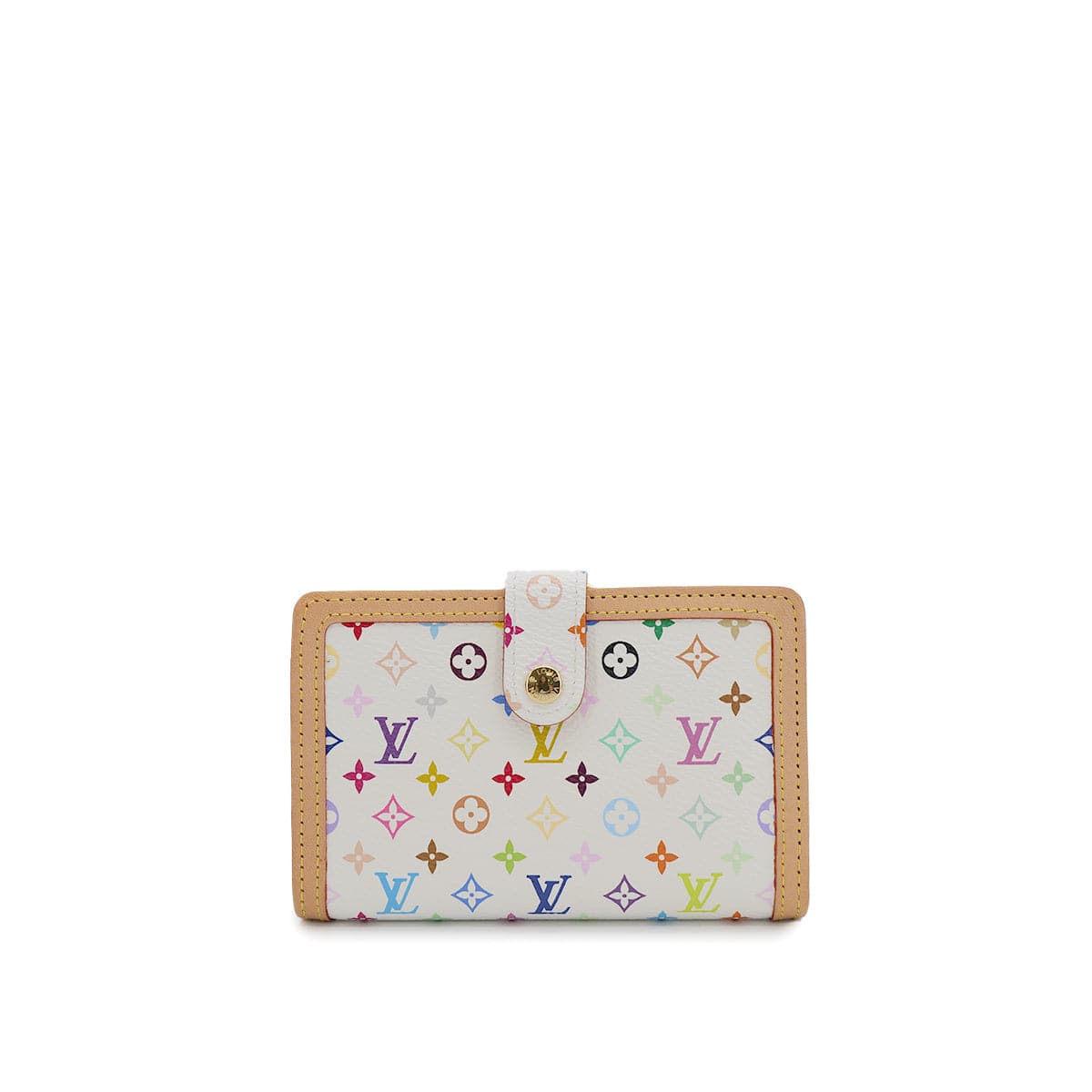 Luxury Promise Japan LOUIS VUITTON MONOGRAM MULTICOLOR PORTE MONNAIE BIET VIENNOIS WALLET M92987 90314415