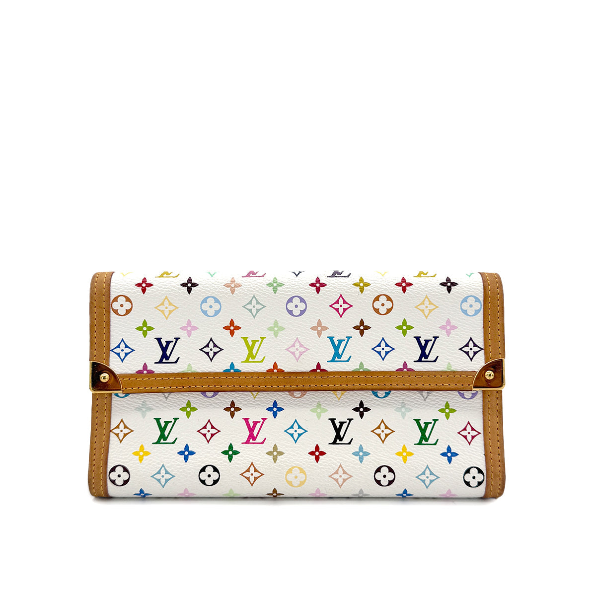 Luxury Promise Japan LOUIS VUITTON MONOGRAM MULTICOLOR PORTE TRESOR INTERNATIONAL WALLET M92659 90292492