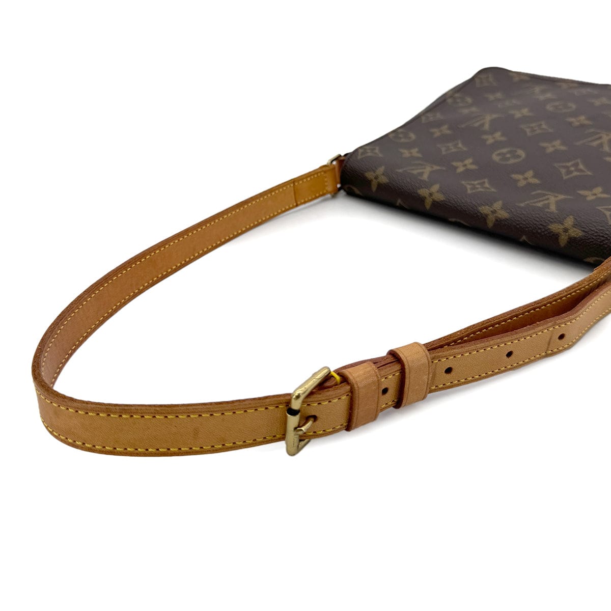 Luxury Promise Japan LOUIS VUITTON MONOGRAM MUSETTE SALSA SHORT SHOULDER BAG BROWN M51258 90291863