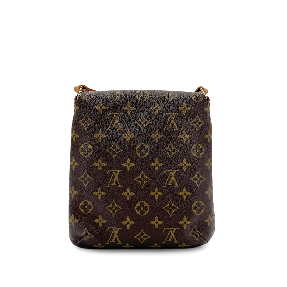 Luxury Promise Japan LOUIS VUITTON MONOGRAM MUSETTE SALSA SHORT SHOULDER BAG BROWN M51258 90291863
