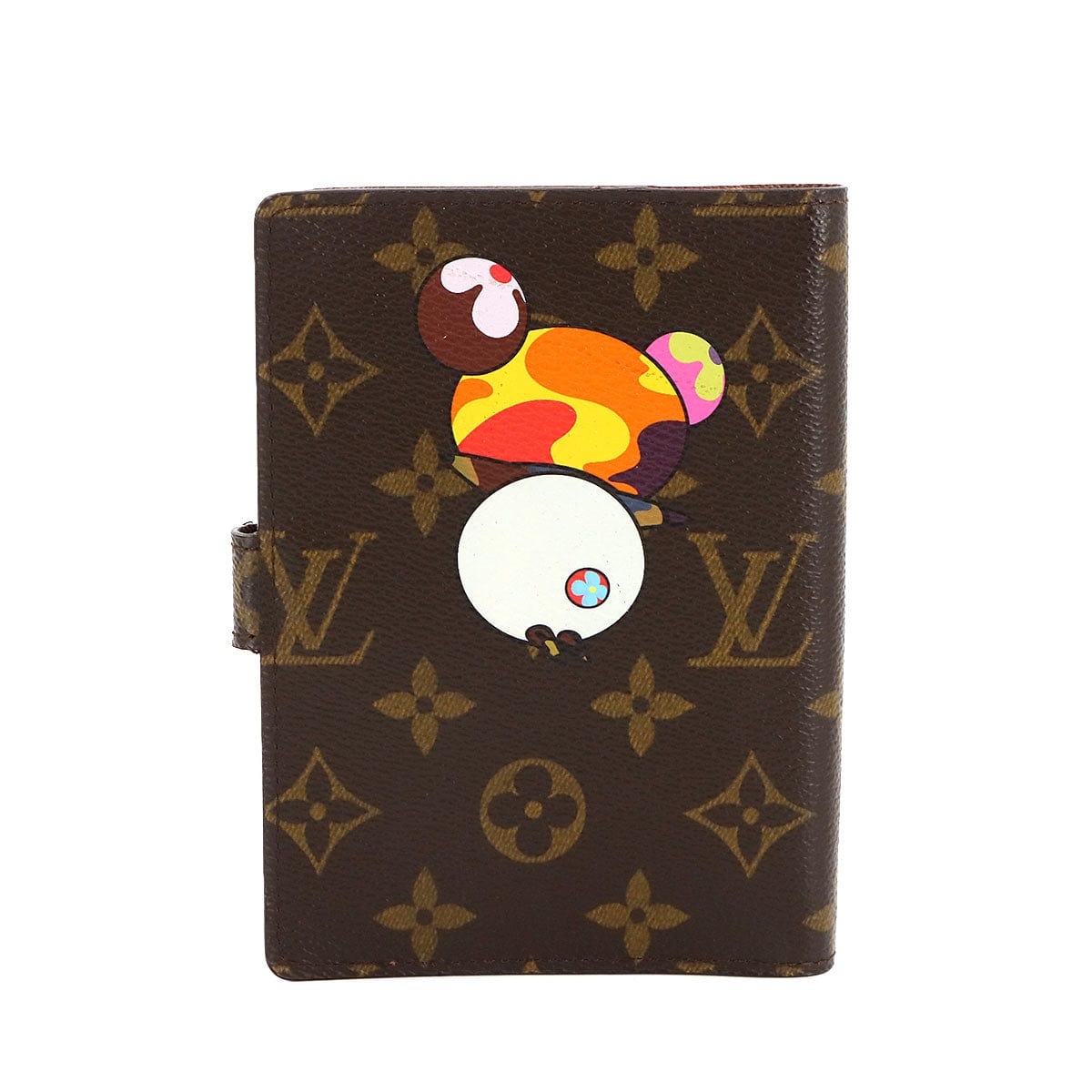 Luxury Promise Japan LOUIS VUITTON Monogram Panda Agenda PM Planner Cover Brown R20011 Takashi Murakami Monogram Panda Agenda PM Louis Vuitton 90276977