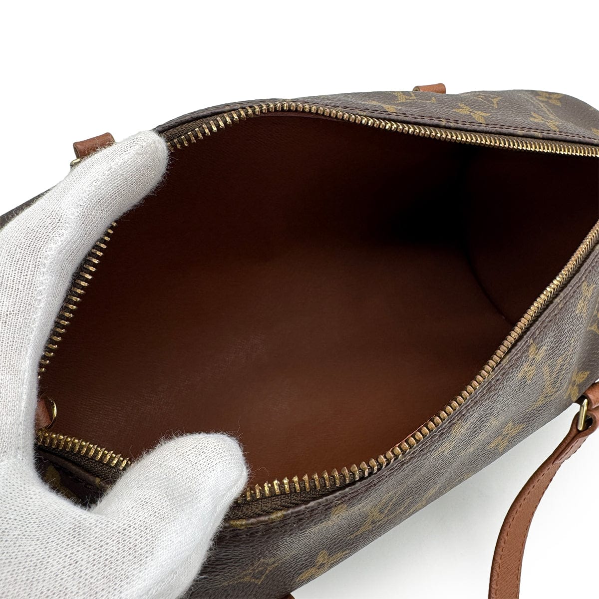 Luxury Promise Japan LOUIS VUITTON MONOGRAM PAPILLON 30 HAND BAG BROWN M51385 90312670