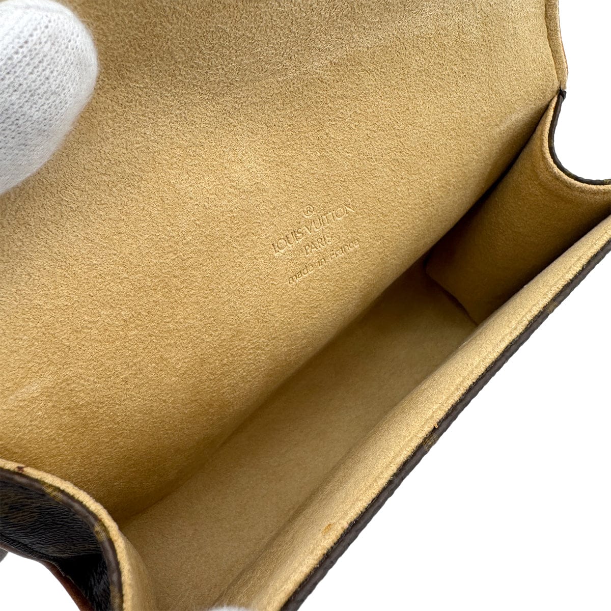 Luxury Promise Japan LOUIS VUITTON MONOGRAM POCHETTE FLORENTINE BELT BAG BROWN M51855 90298732