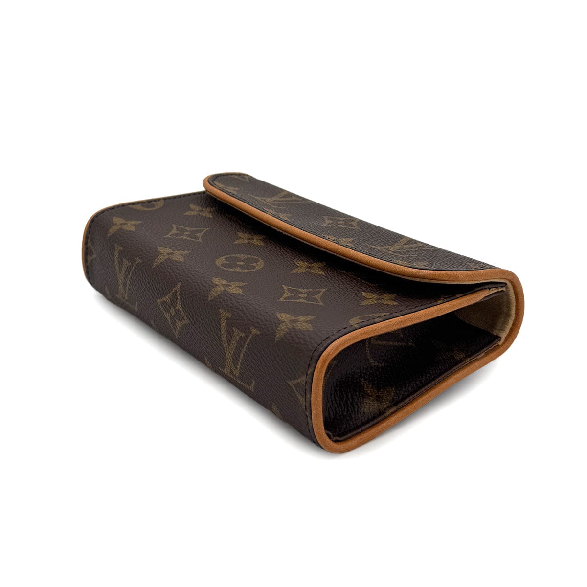 Luxury Promise Japan LOUIS VUITTON MONOGRAM POCHETTE FLORENTINE BELT BAG BROWN M51855 90298732