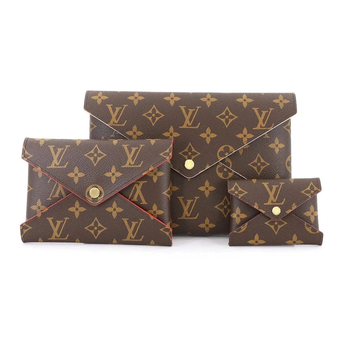 Luxury Promise Japan LOUIS VUITTON Monogram Pochette Kirigami Pouch M62034 Purse 90286308