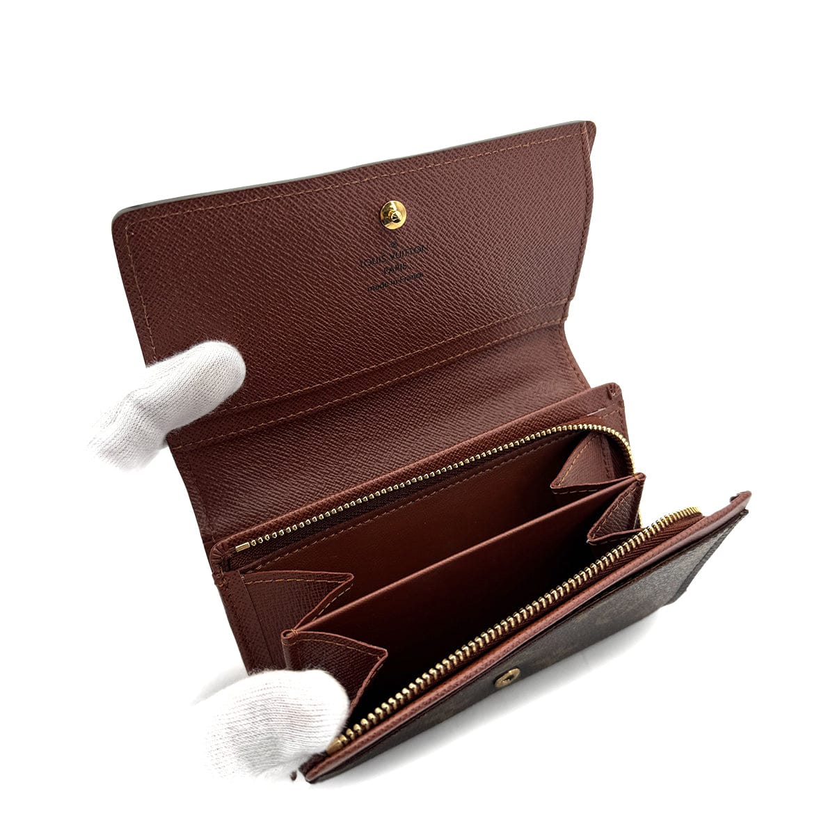 Luxury Promise Japan LOUIS VUITTON MONOGRAM PORTE MONNAIE BILLETS TRESOR WALLET M61730 90292493