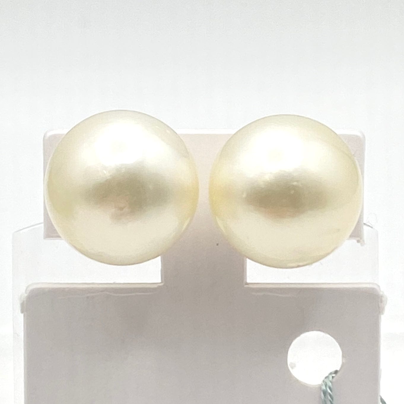 Luxury Promise Japan Pt900 South Sea Pearl Earrings 9g 54758
