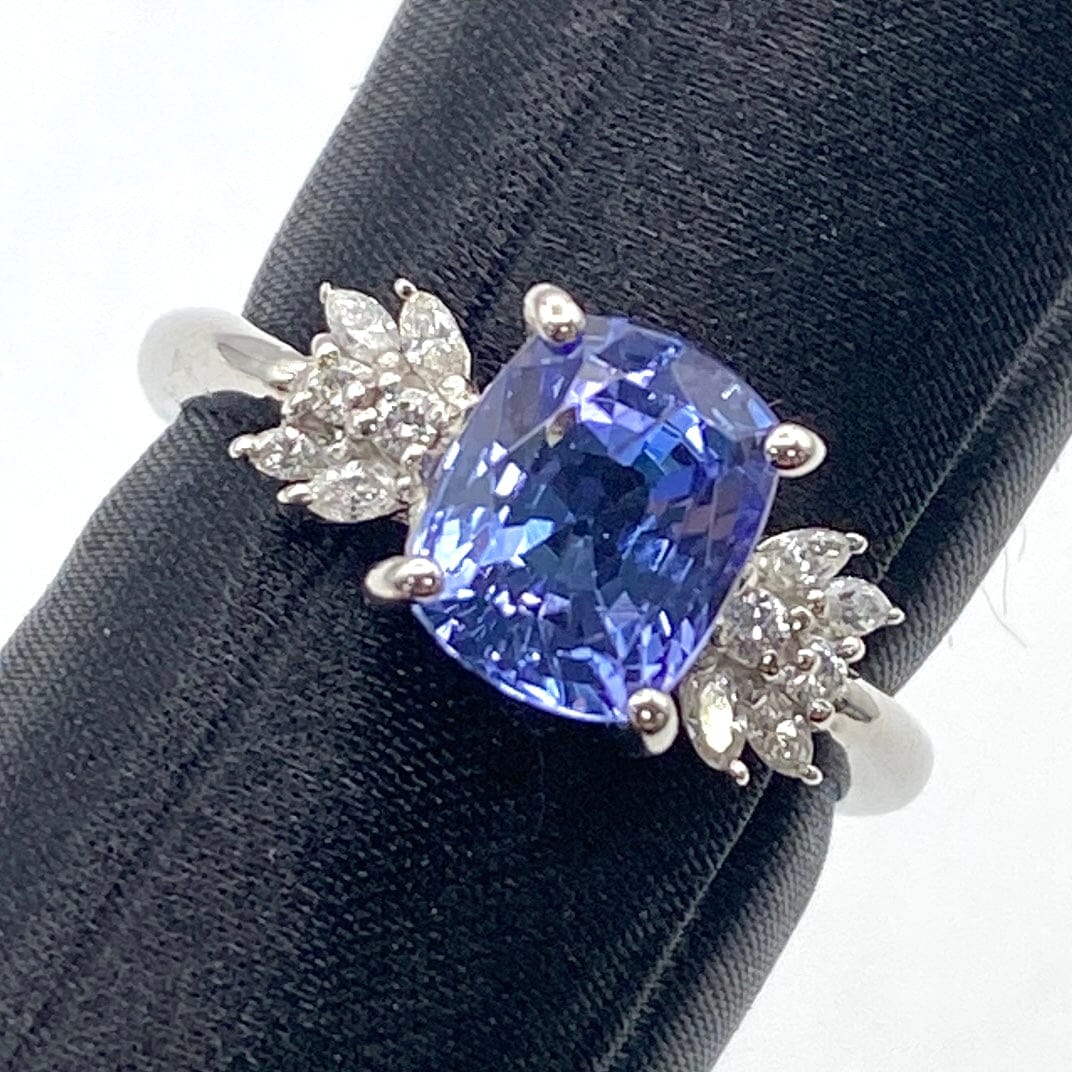 Luxury Promise Japan PT900 Tanz Ring TZ 2.52 DA 0.30 5.8g Center So Normal US 7.25 25-69328-0