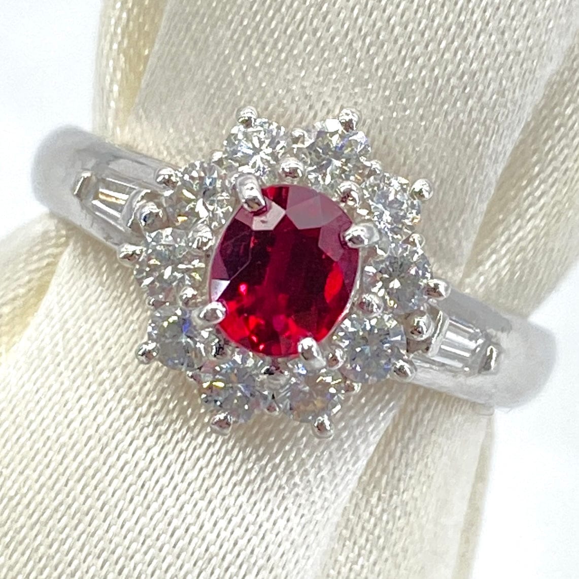 Luxury Promise Japan Ring Ruby 0.51 Diamond 0.48 6 g 2700039933963