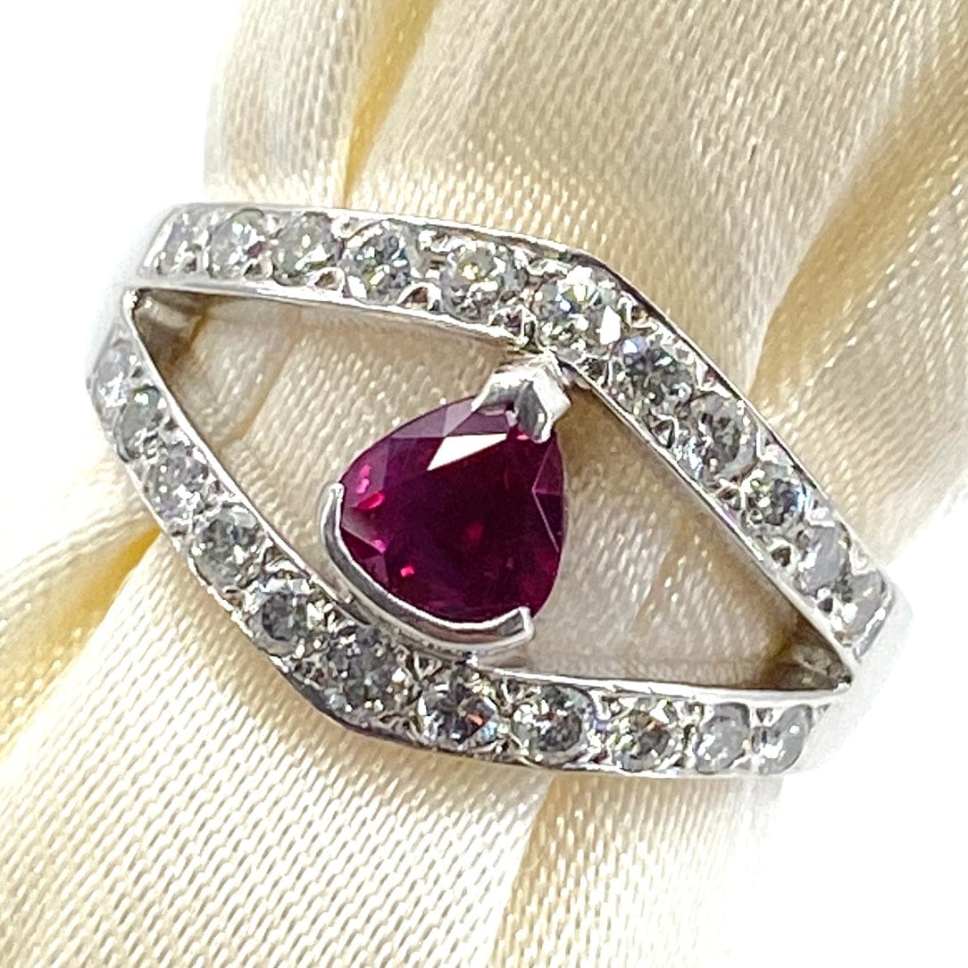 Luxury Promise Japan Ring Ruby 0.55 Diamond 0.38 6 g 2700039602708