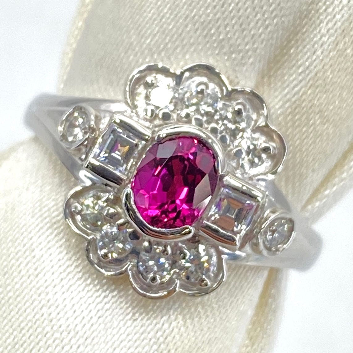 Luxury Promise Japan Ring Ruby 0.61 Diamond 0.35 7 g 2700040655199