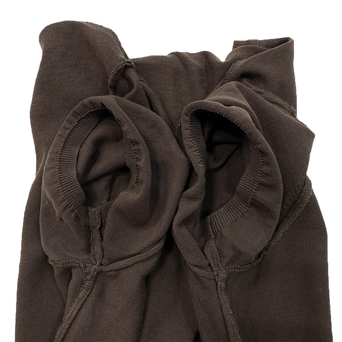 Luxury Promise Japan (RTV) CHANEL SHORT SLEEVE TOPS BROWN COTTON 42 03C RTW 90288017