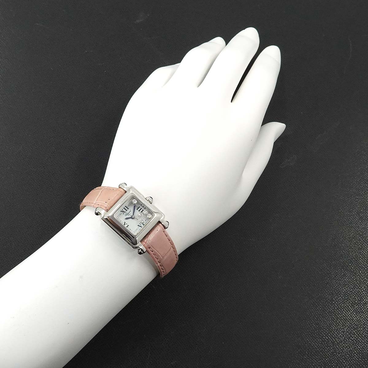 Luxury Promise Japan SOLD order 71820 (used wrong sku) Chopard Happy Sport 27/8892-23 Women's Watch with 5 Diamonds and White Quartz Movement, 90301962