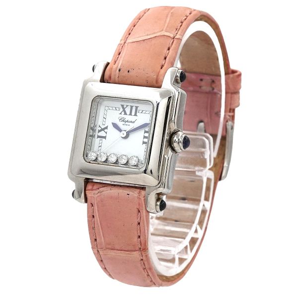 Luxury Promise Japan SOLD order 71820 (used wrong sku) Chopard Happy Sport 27/8892-23 Women's Watch with 5 Diamonds and White Quartz Movement, 90301962