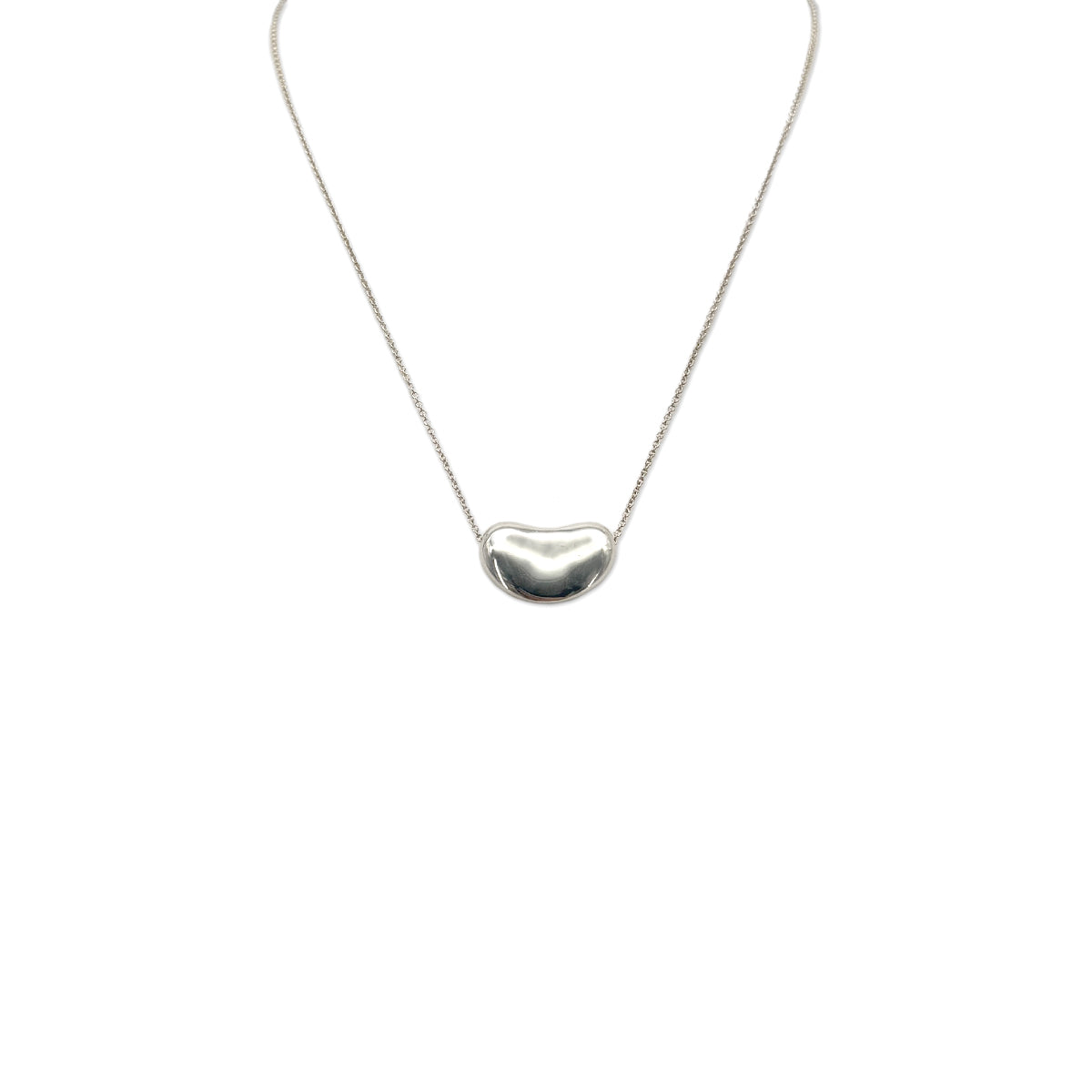 Luxury Promise Japan TIFFANY&Co. NECKLACE BEAN SILVER925 ACCESSORY 90295107