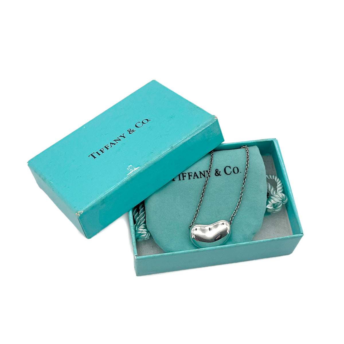 Luxury Promise Japan TIFFANY&CO. NECKLACE BEAN SILVER925 ACCESSORY 90295127