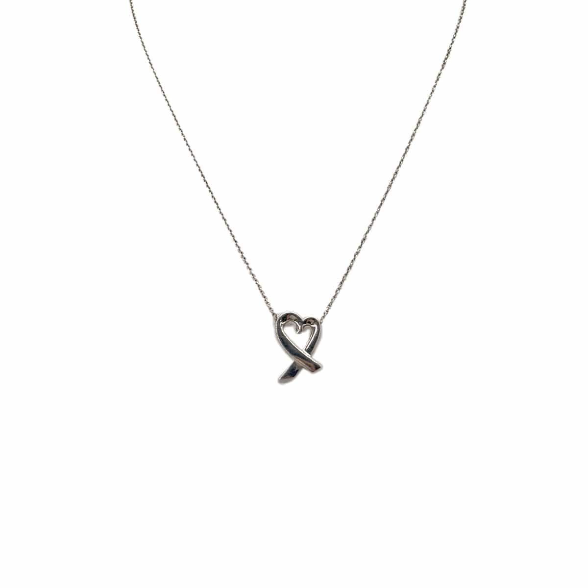 Luxury Promise Japan TIFFANY&CO. NECKLACE LOVING HEART PALOMA PICASSO SILVER925 ACCESSORY 90292035