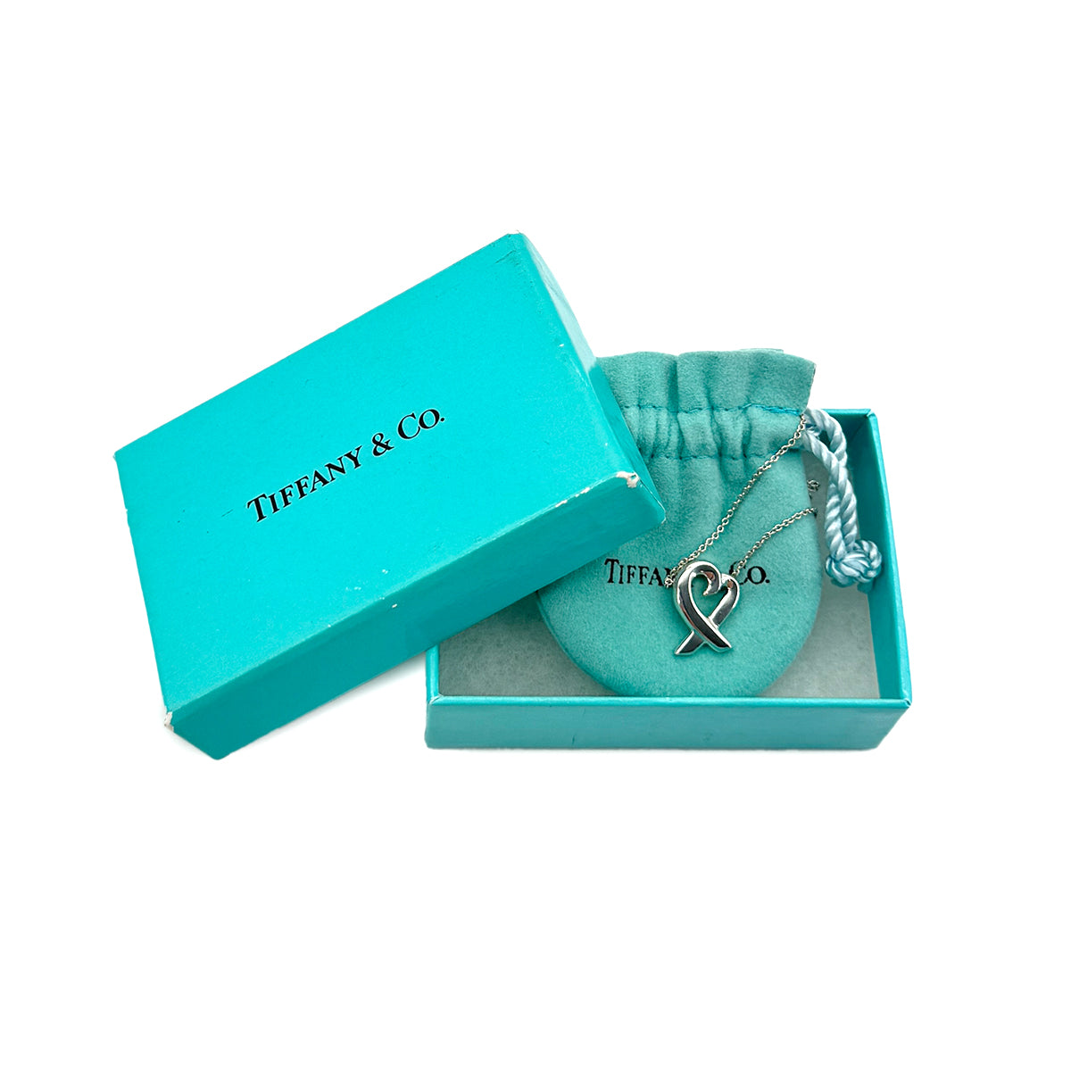 Luxury Promise Japan TIFFANY&CO. NECKLACE LOVING HEART PALOMA PICASSO SILVER925 ACCESSORY 90295123