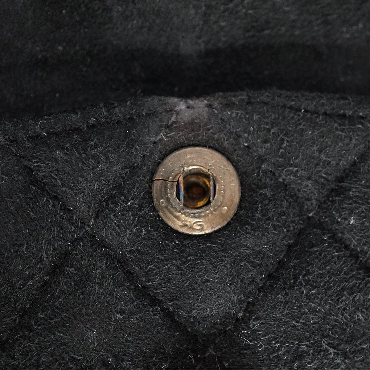 Luxury Promise Japan VINTAGE CHANEL 2.55 MATERASSE CHAIN SHOULDER BAG SO BLACK SUEDE BLACK HARDWARE 90346122
