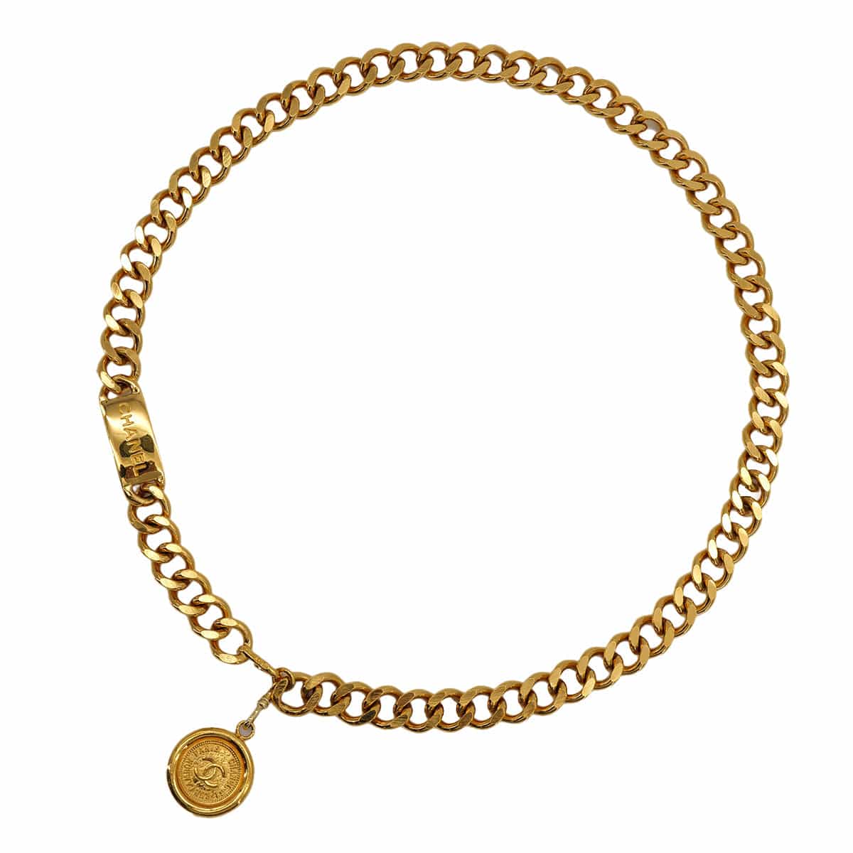 Luxury Promise Japan VINTAGE CHANEL CHAIN BELT COCOMARK ACCESSORY 90312953