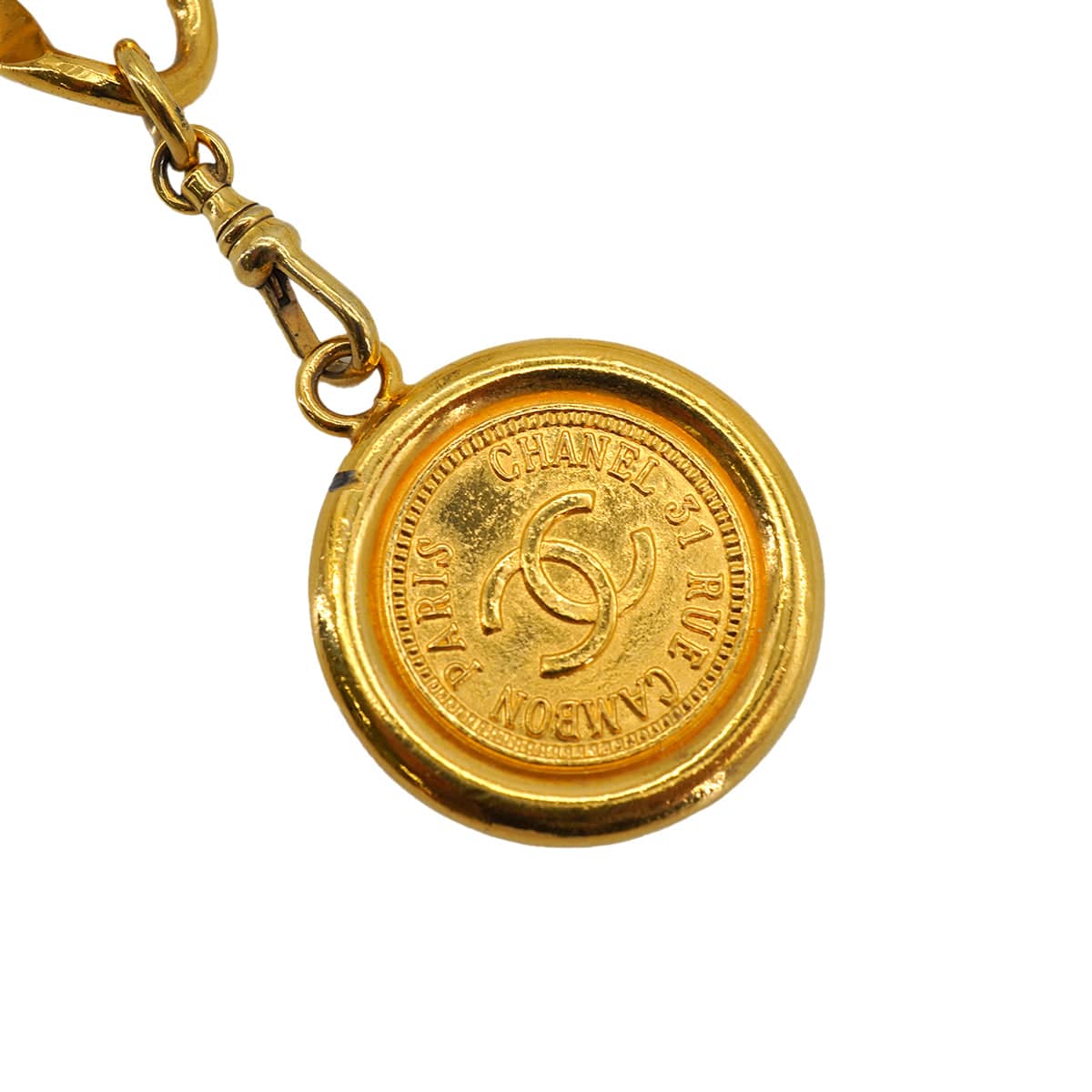 Luxury Promise Japan VINTAGE CHANEL CHAIN BELT LOGO ACCESSORY 90326636