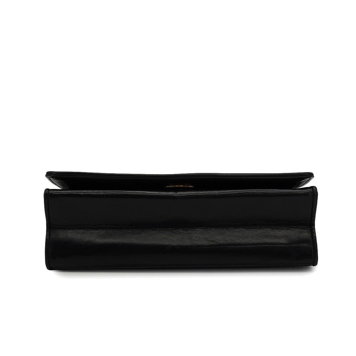 Luxury Promise Japan VINTAGE CHANEL COCOMARK FULL FLAP CHAIN SHOULDER BAG BLACK LAMB SKIN GOLD HARDWARE 90346129