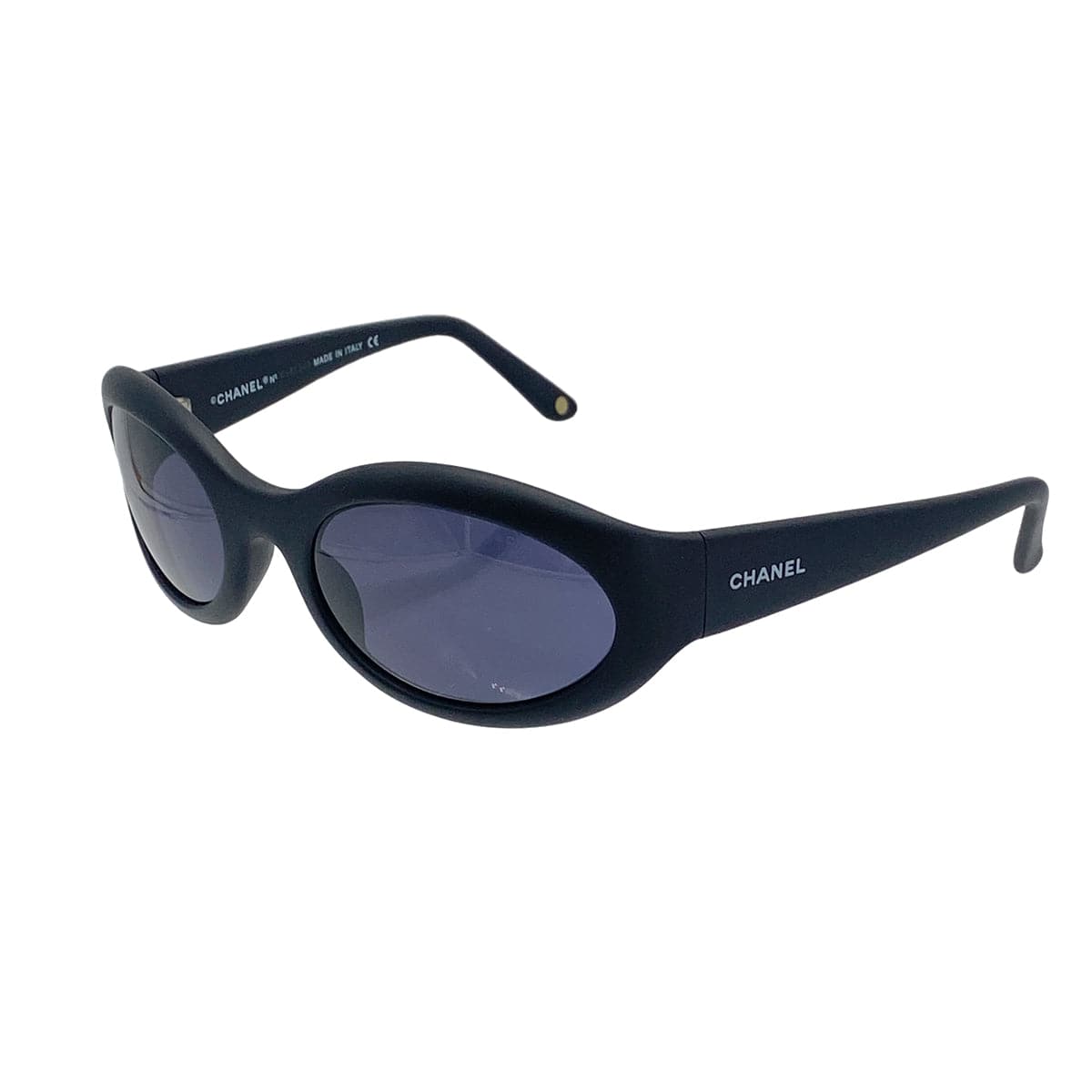 Luxury Promise Japan VINTAGE CHANEL COCOMARK SUNGLASSES BLACK EYEWEAR 90324792