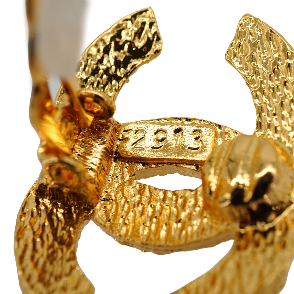 Luxury Promise Japan VINTAGE CHANEL EARRINGS COCOMARK GOLD ACCESSORY 90345100