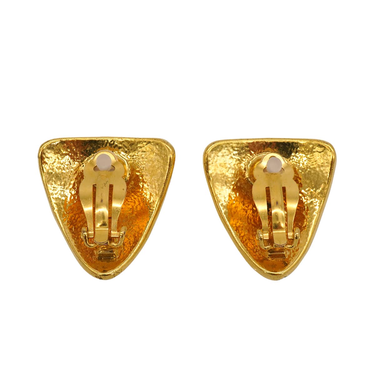 Luxury Promise Japan VINTAGE CHANEL EARRINGS COCOMARK GOLD ACCESSORY 97P 90345997