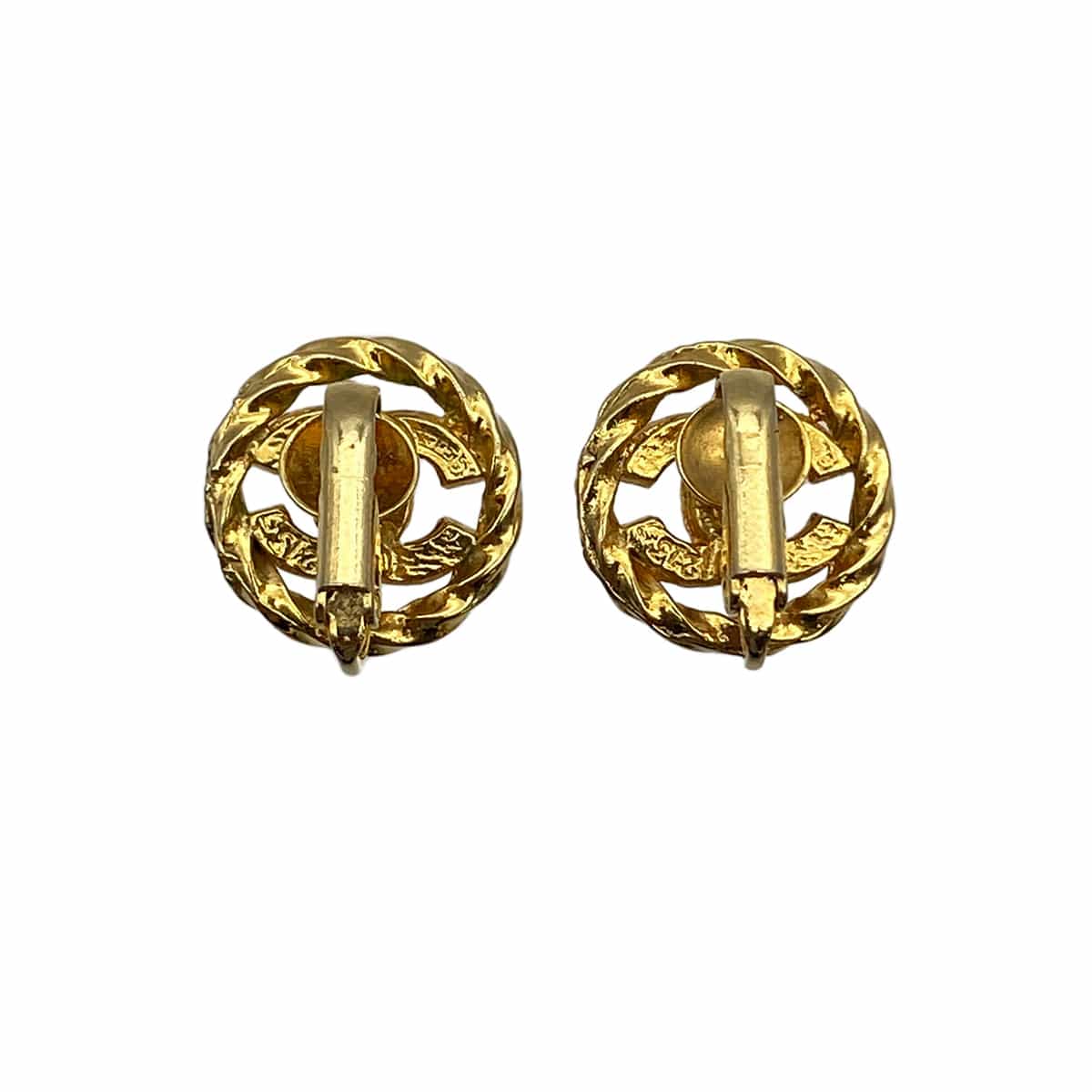 Luxury Promise Japan VINTAGE CHANEL EARRINGS COCOMARK RHINESTONE ACCESSORY 90325359
