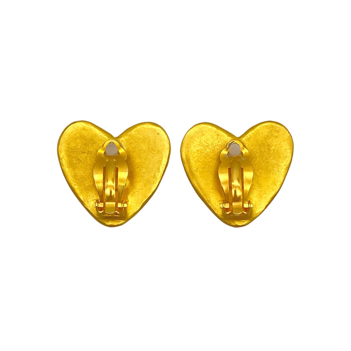 Luxury Promise Japan VINTAGE CHANEL EARRINGS HEART COCOMARK ACCESSORY 95P 90325353