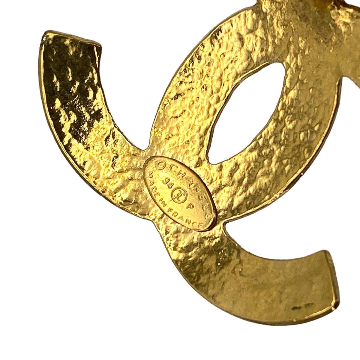 Luxury Promise Japan VINTAGE CHANEL MATELASSE COCOMARK NACKLACE GOLD ACCESSORY 94P 90319609