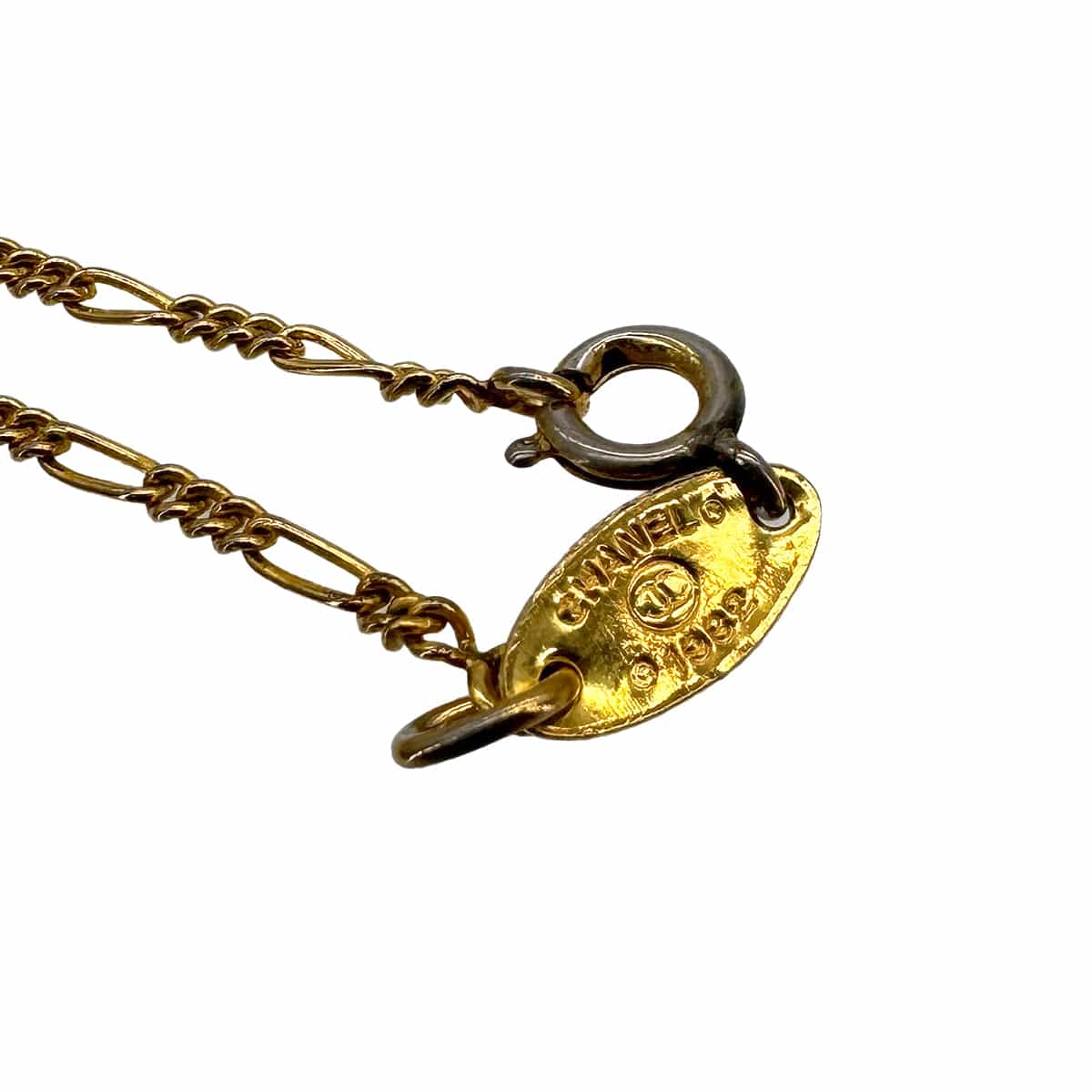 Luxury Promise Japan VINTAGE CHANEL NECKLACE COCOMARK GOLD ACCESSORY 90324100