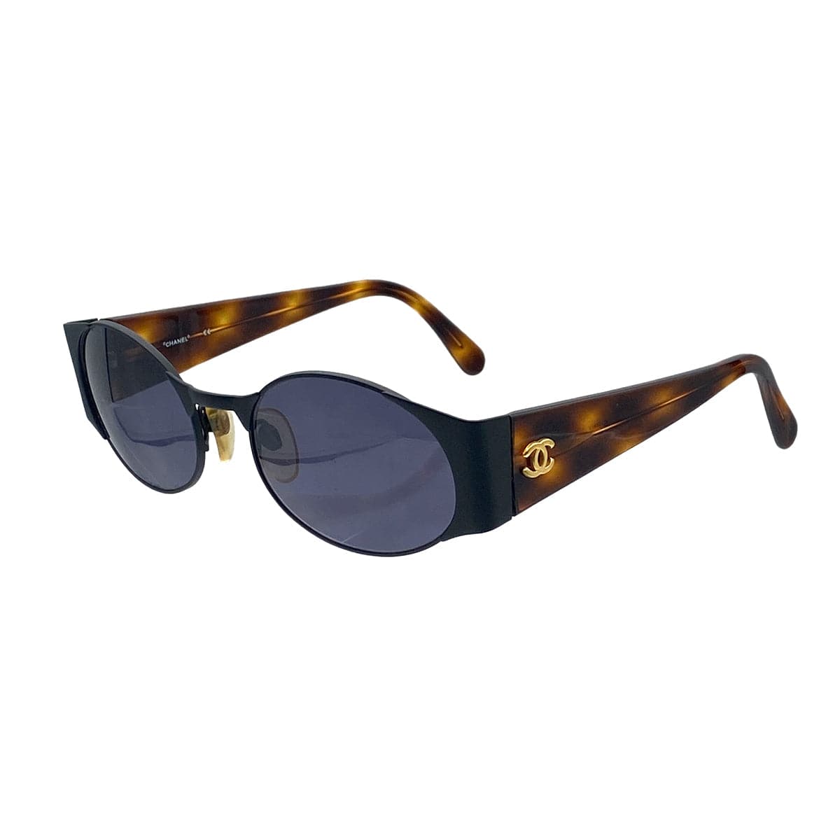 Luxury Promise Japan VINTAGE CHANEL SUNGLASSES COCOMARK BROWN EYEWEAR 90312592