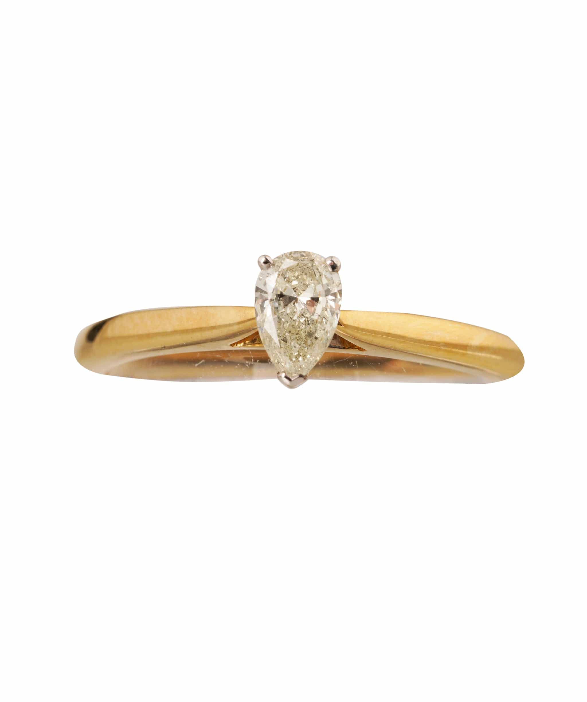 Luxury Promise 0.23CT RING WITH FANCY CUT DIAMOND ANL0119