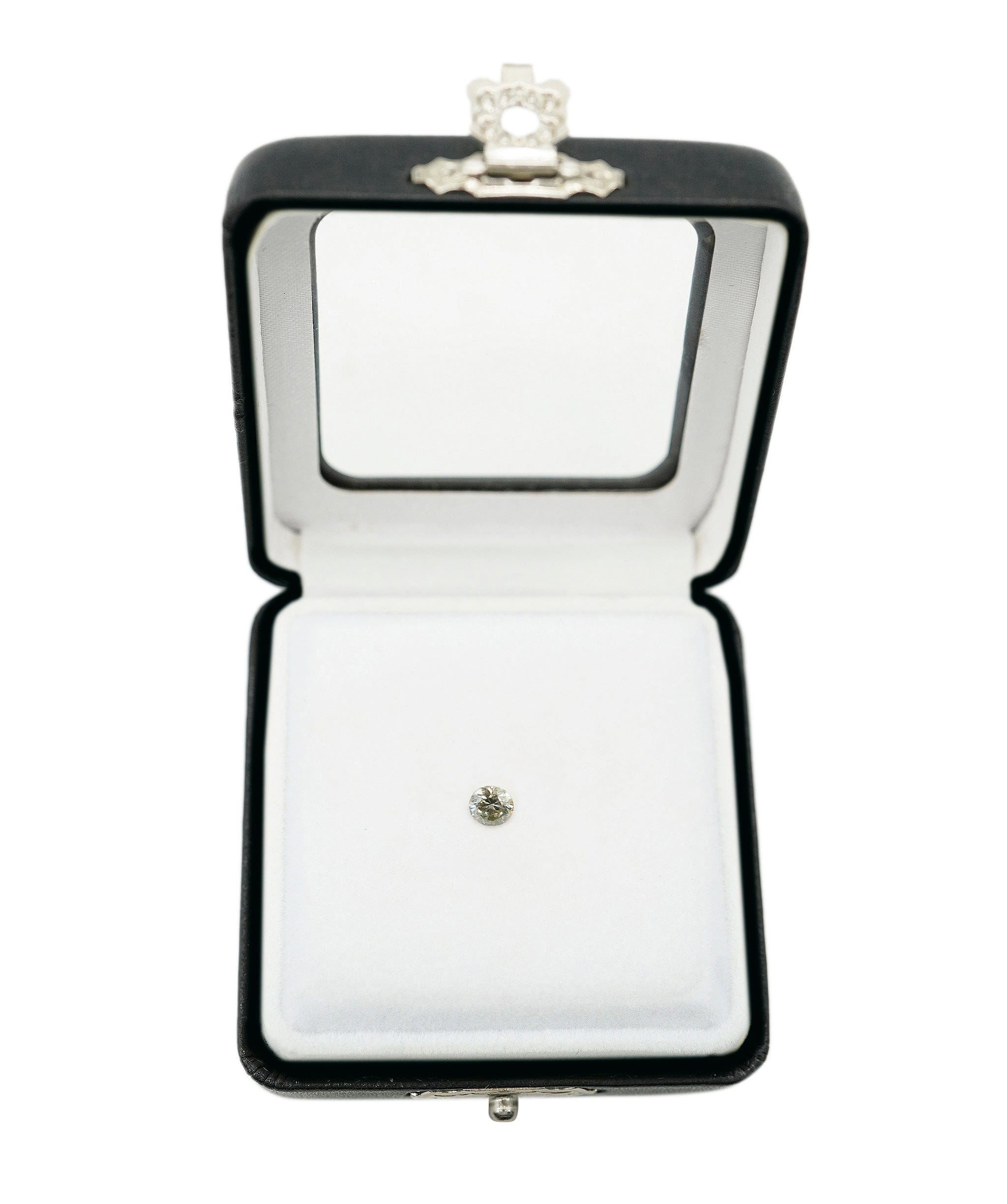 Luxury Promise 0.41ct Green Camelion ROUND SHAPE DIAMOND DXBN0105