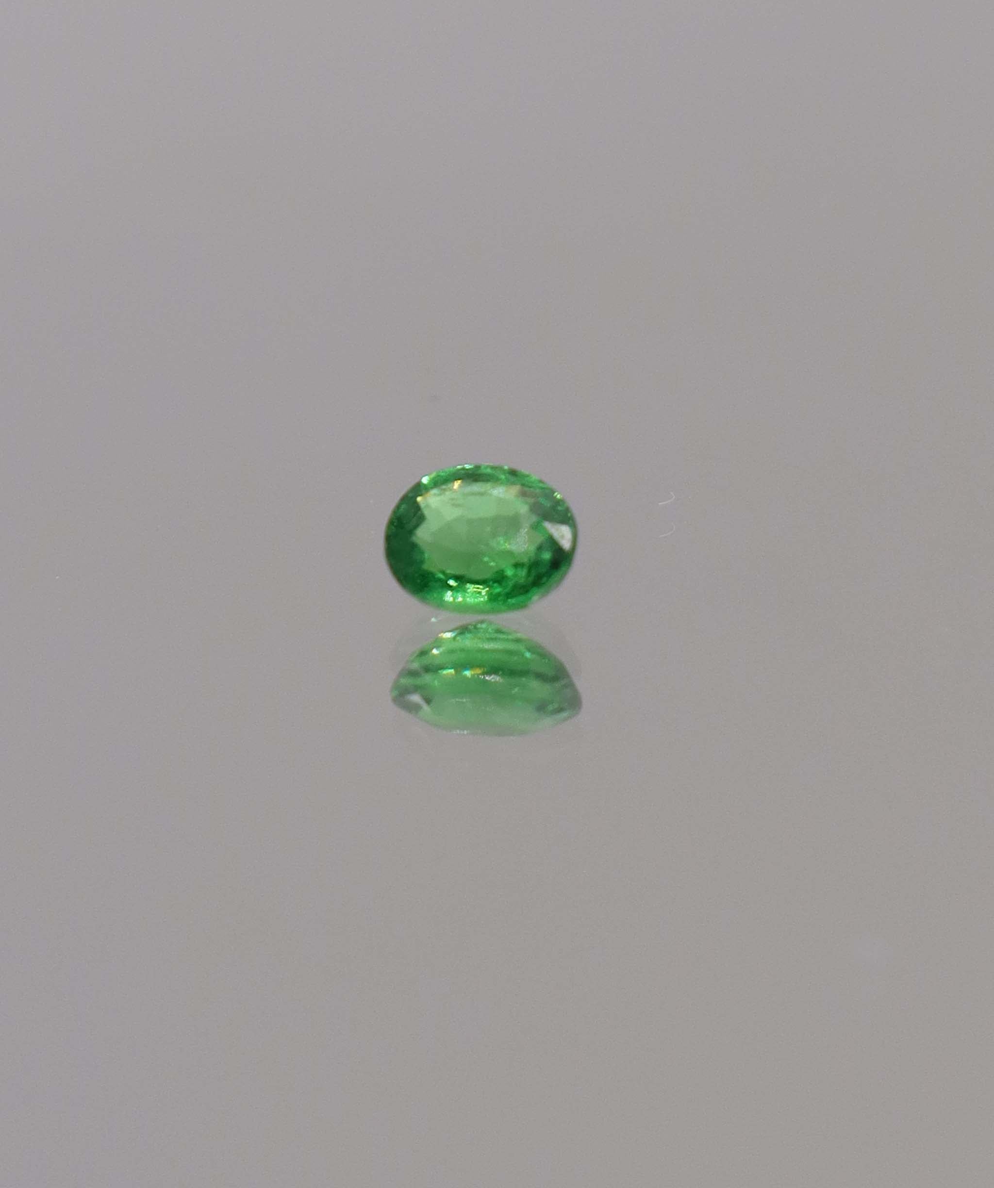 Luxury Promise 0.42ct Oval Tsavorite DXBCS1154