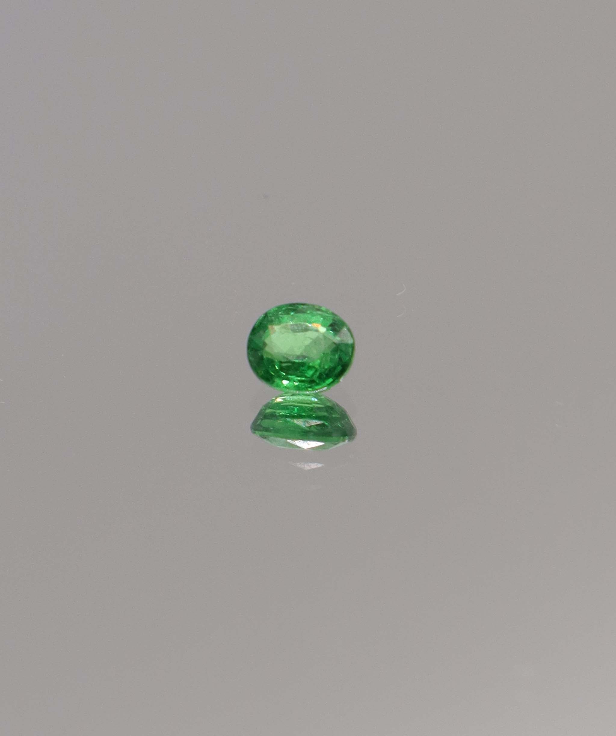 Luxury Promise 0.42ct Oval Tsavorite DXBCS1154
