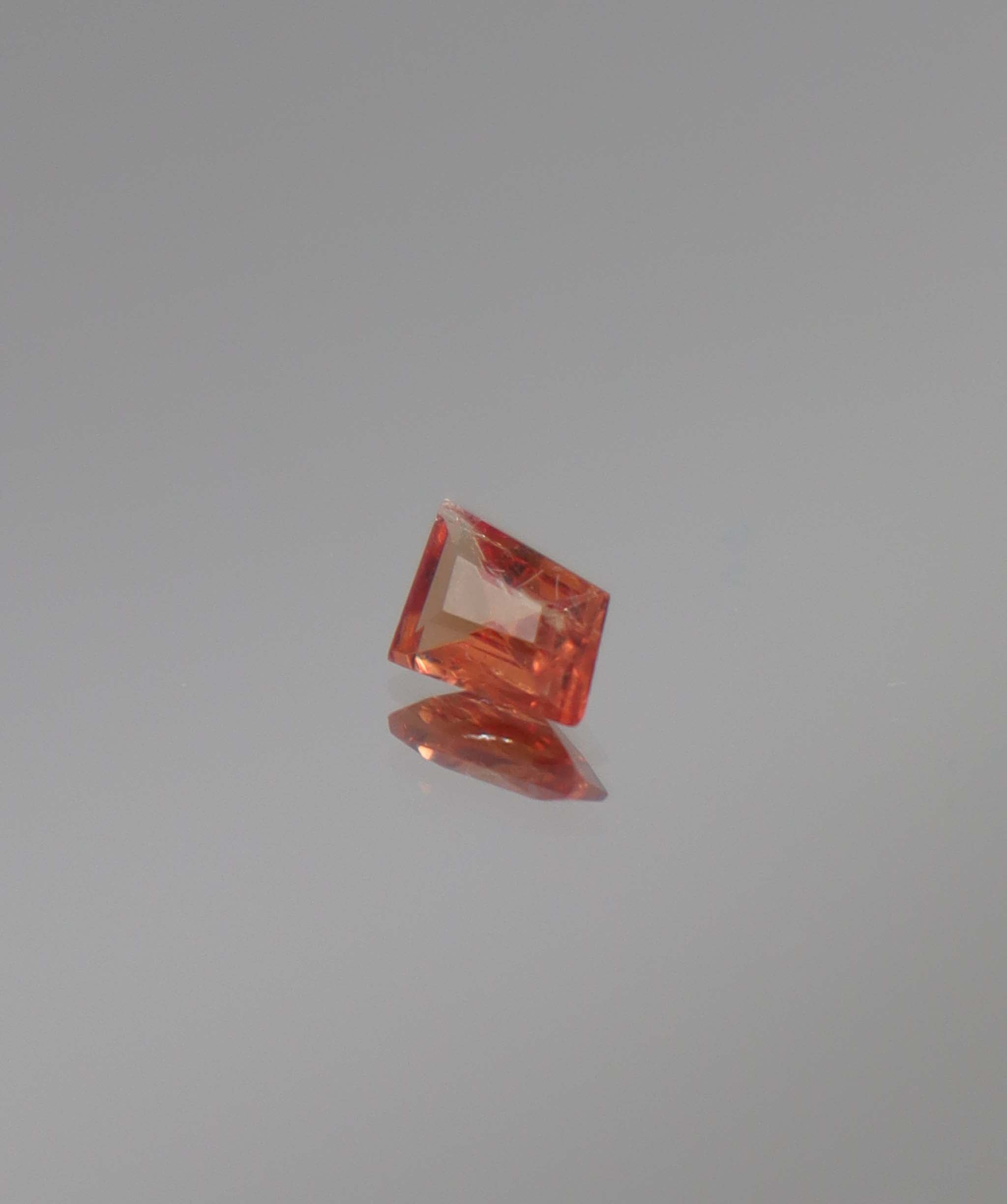 Luxury Promise 0.47ct Orange Spinel Custom cut DXBCD1348