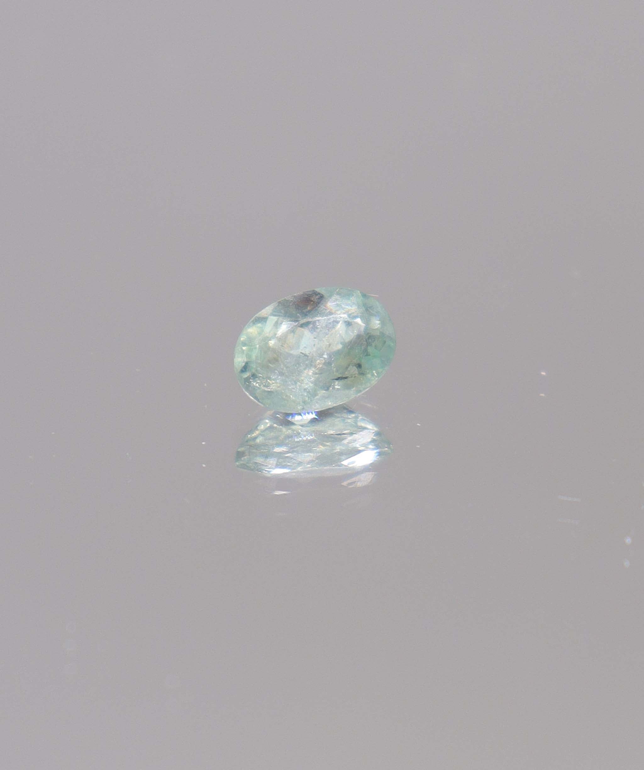 Luxury Promise 0.49ct Neon Greenish Blue Paraiba 9 DXBS5468