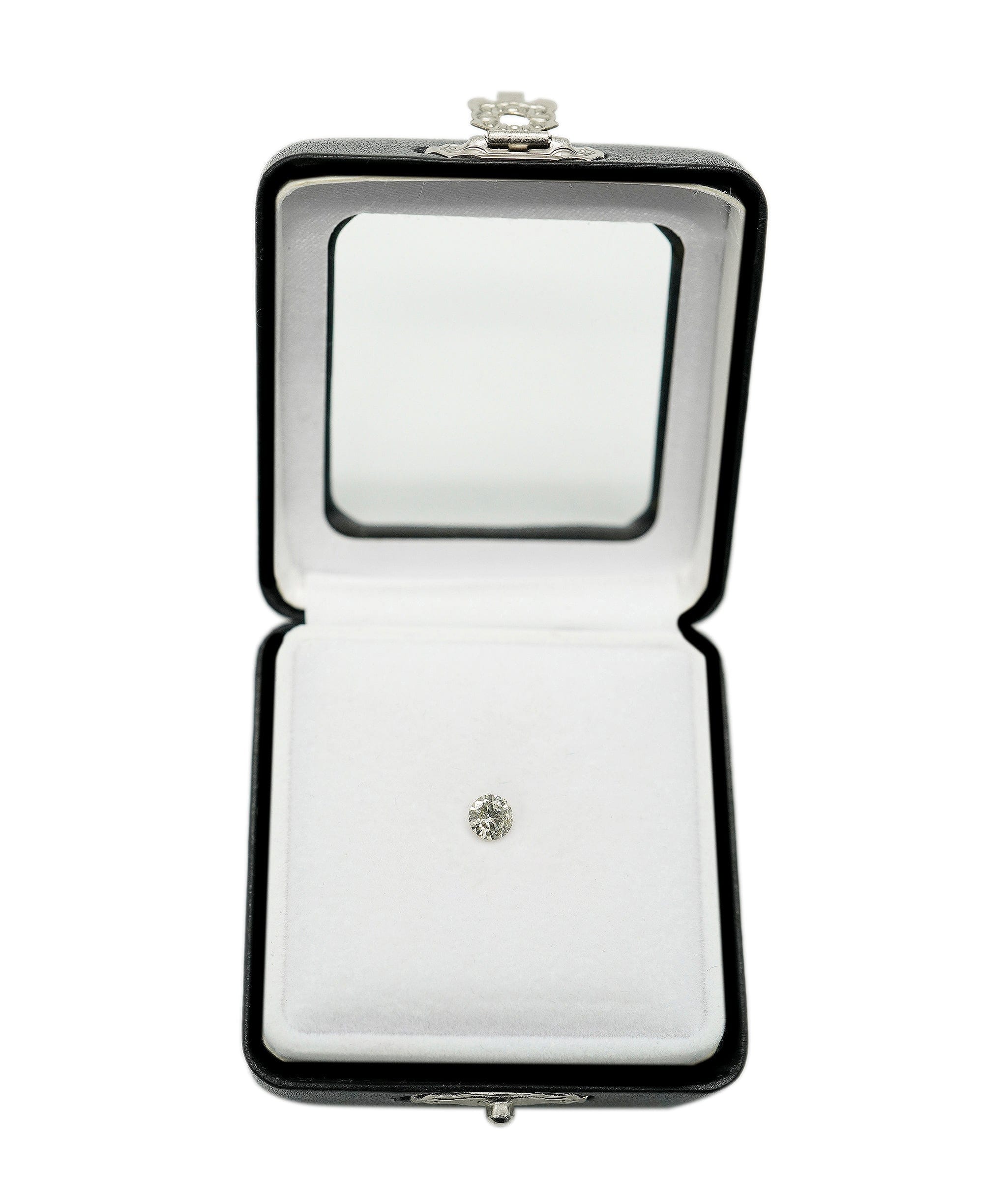 Luxury Promise 0.51ct fancy green Round shape diamond DXBD0056