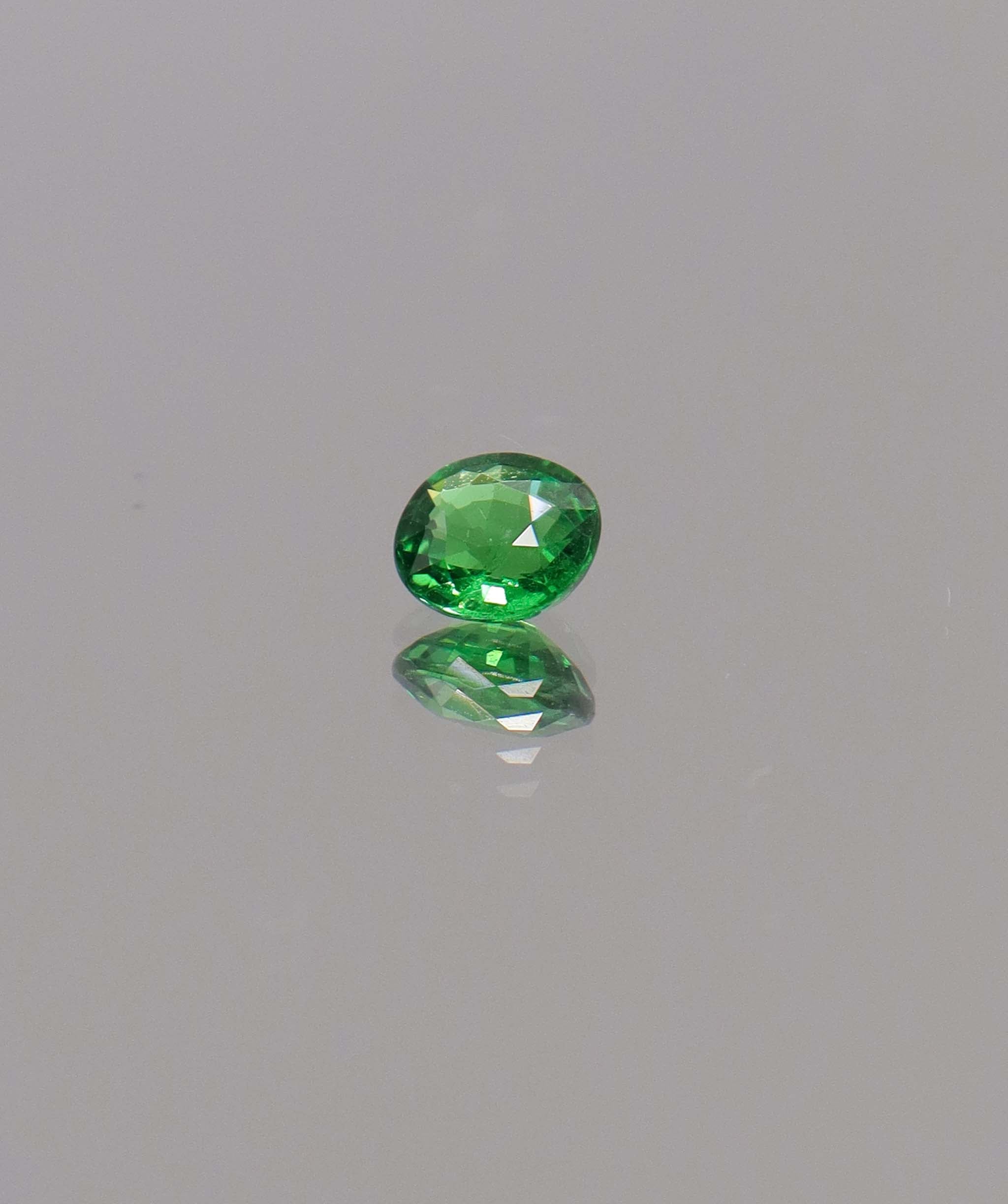 Luxury Promise 0.56ct Round Tsavorite DXBCS1156