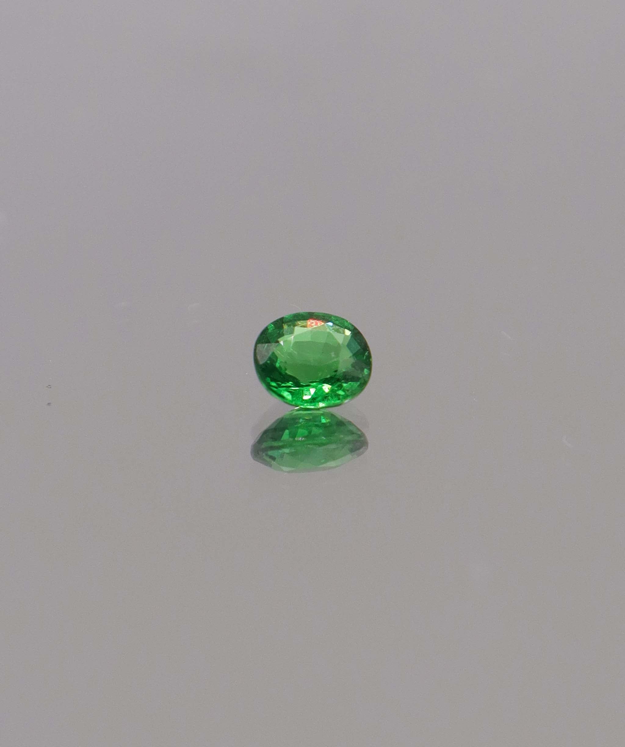 Luxury Promise 0.56ct Round Tsavorite DXBCS1156