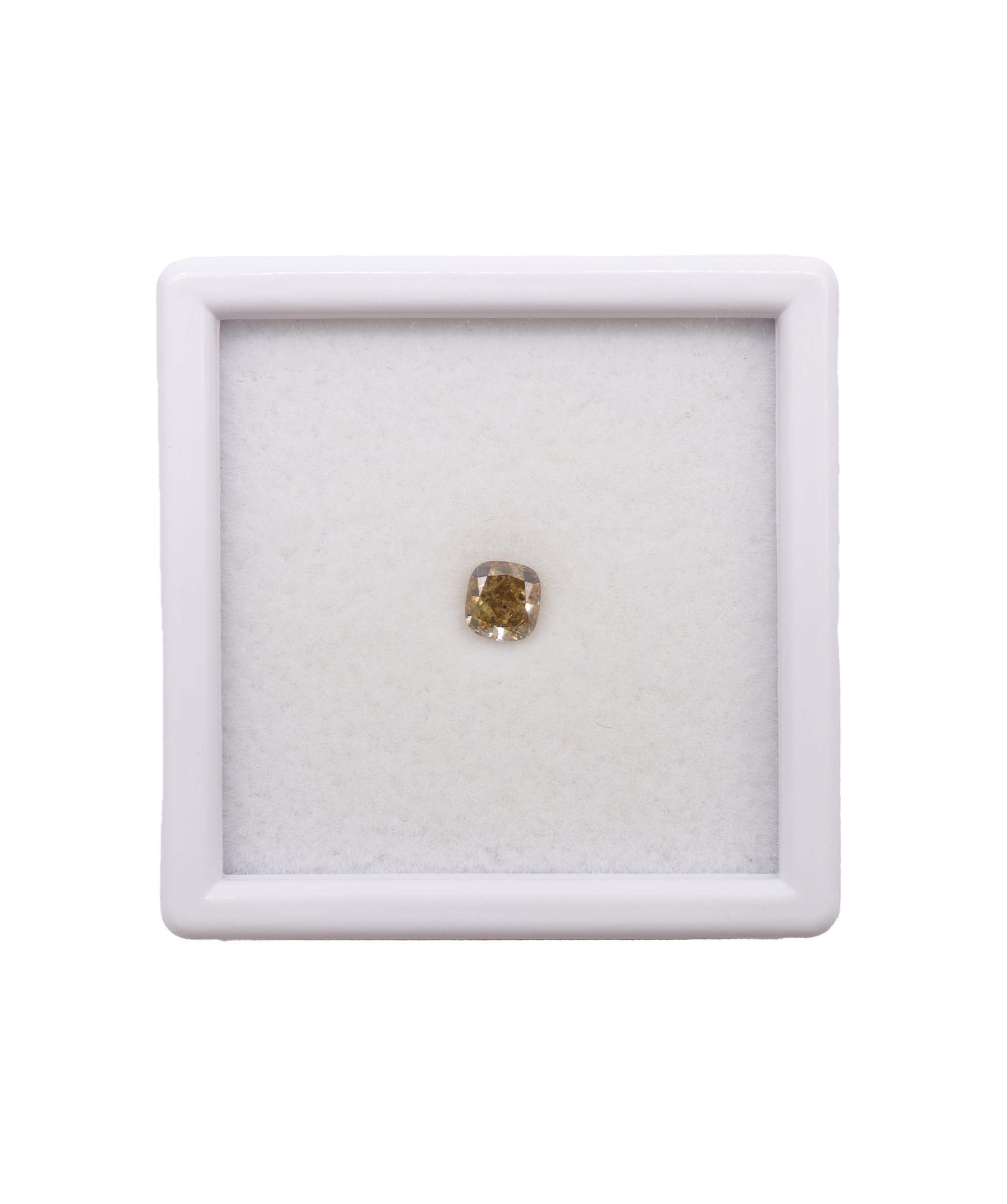 Luxury Promise 0.60ct Green Party Cushion Shape Diamond DXBS4526