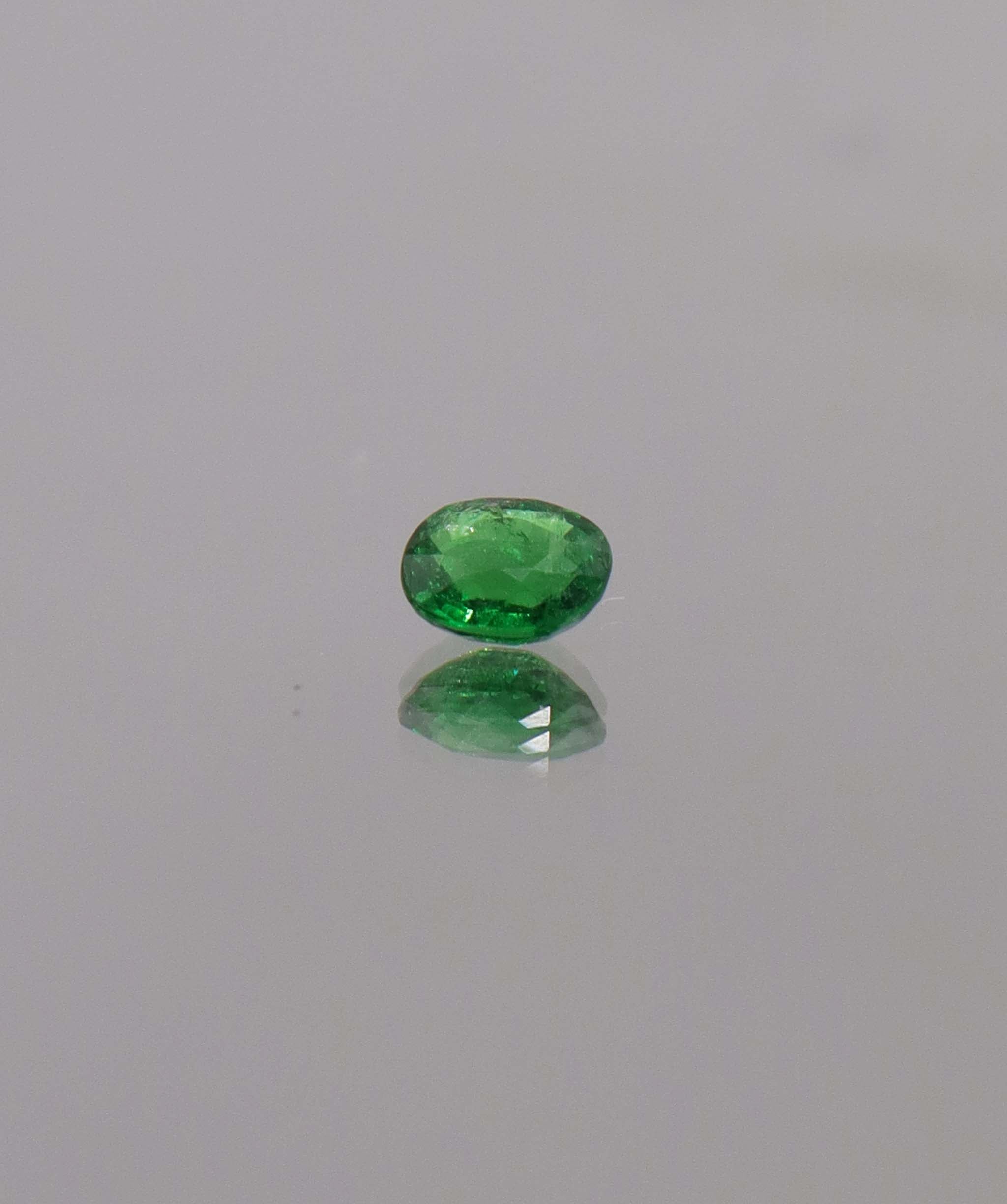 Luxury Promise 0.60ct Oval Tsavorite DXBCS1149
