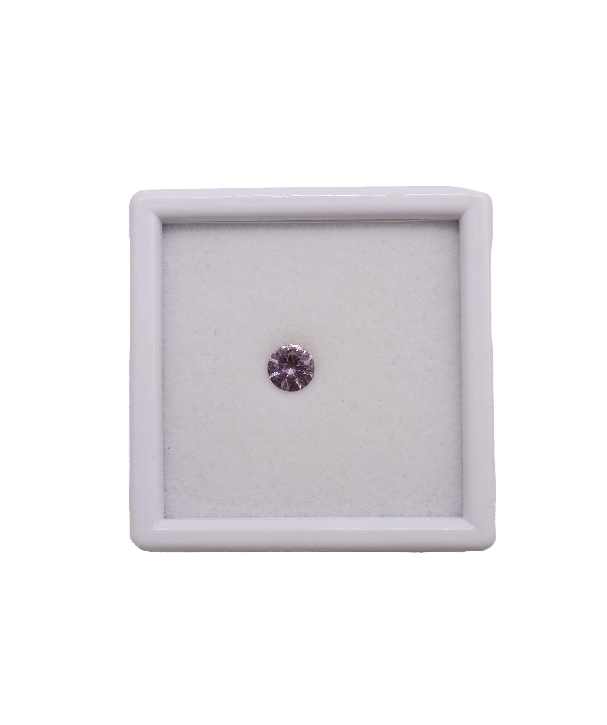 Luxury Promise 0.61ct Malaya garnet round shape 69