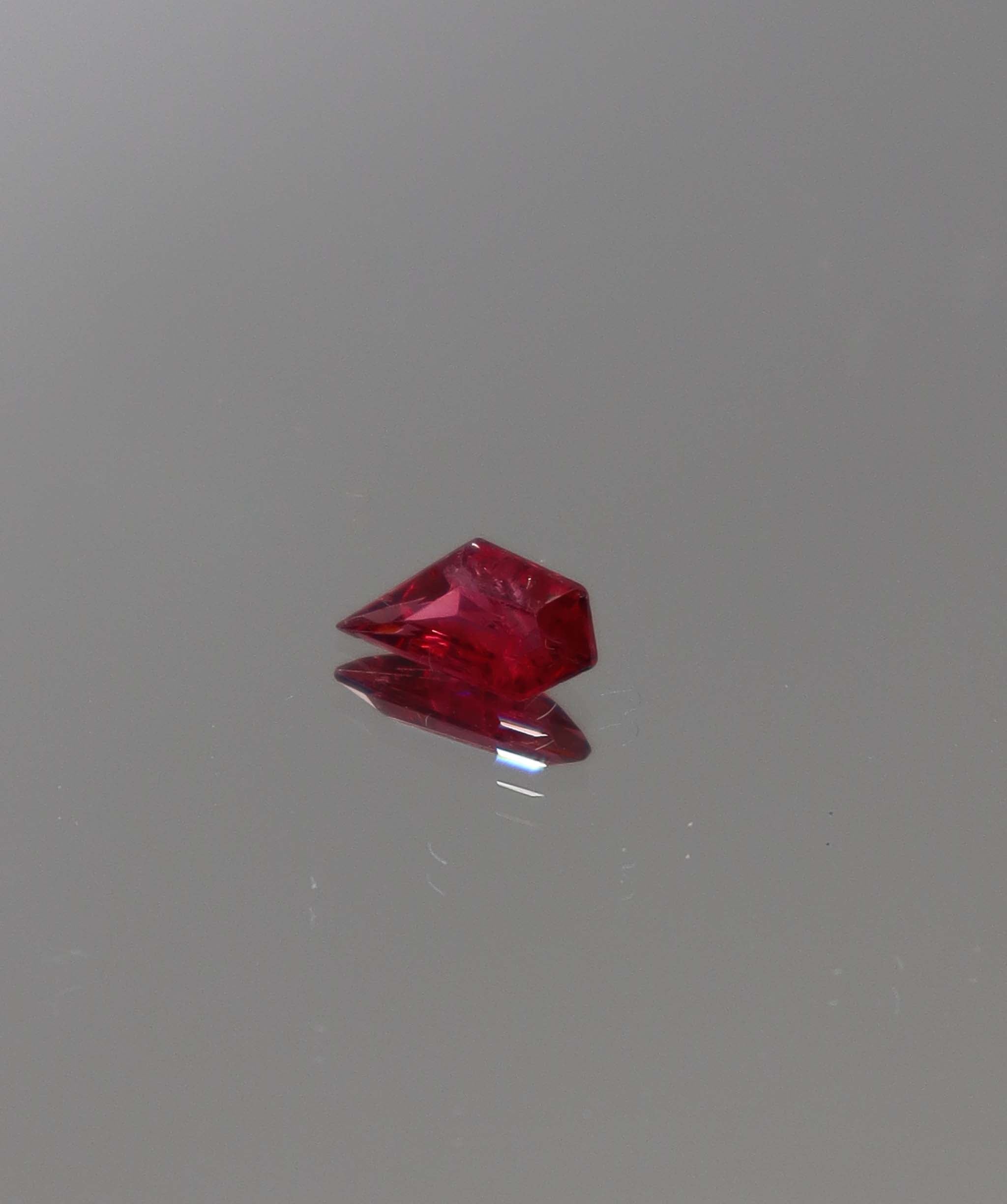 Luxury Promise 0.62ct Red Spinel Custom cut DXBCD1364